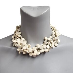 KOKO 4 tier coco shell necklace / choker